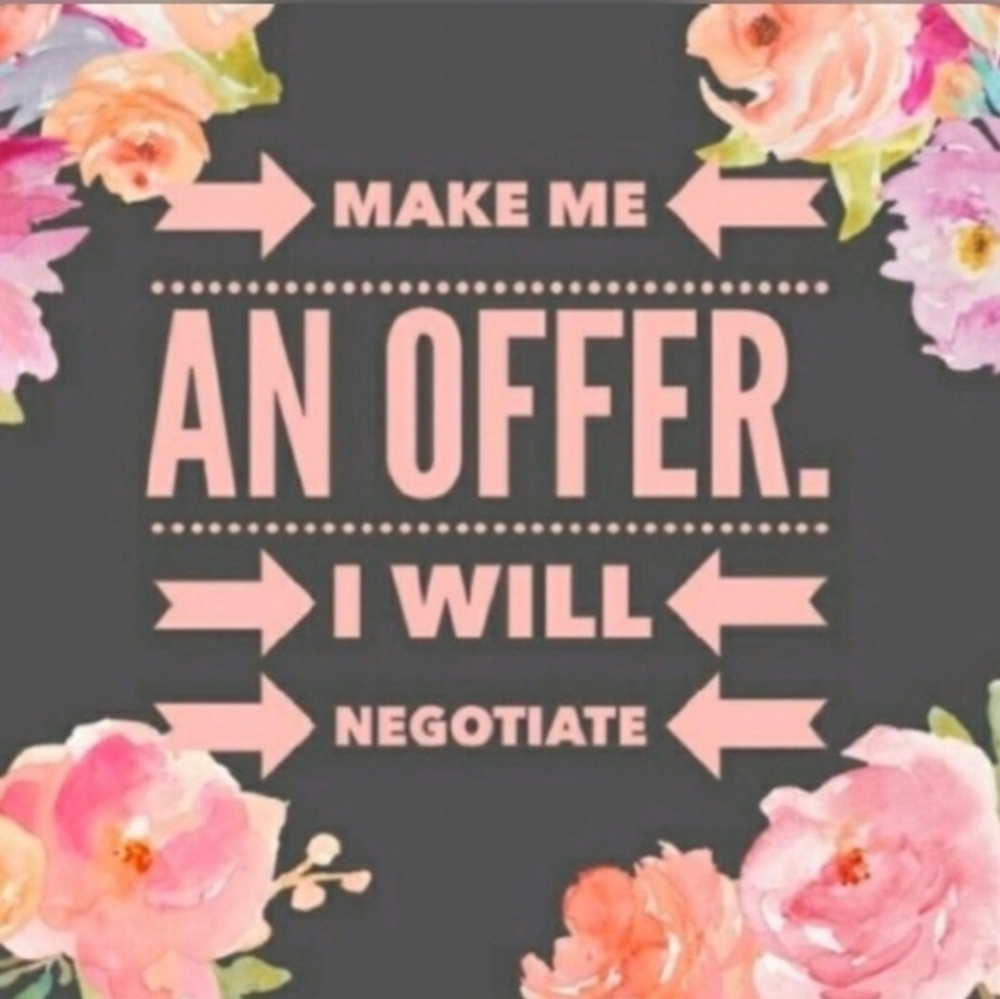 All Reasonable Offers Welcome 💖